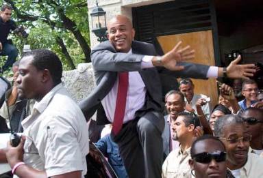 Haiti’s pop star president takes conservative tack