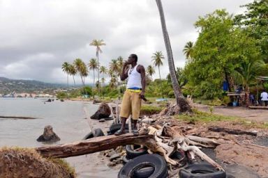 Encroaching sea already a threat in Caribbean|Encroaching sea already a threat in Caribbean