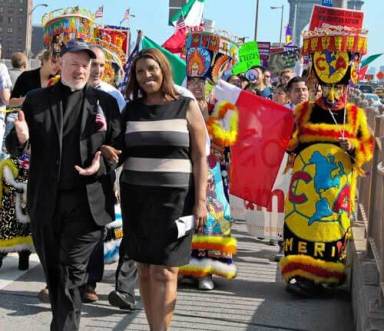 Thousands march for immigration reform