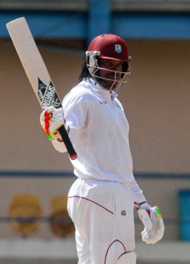 Chris Gayle slams C.P.L ton