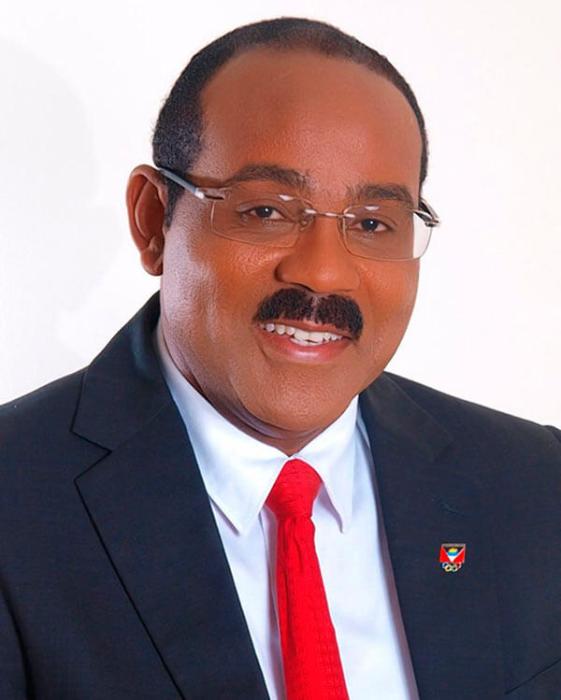 Antigua Prime Minister Gaston Browne.