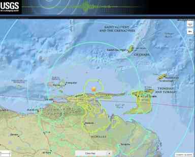 QUAKE SHAKES REGION