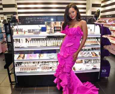 Rihanna unveils Fenty Beauty at Sophora in Kings Plaza