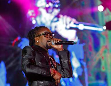 Reggae artist Beenie Man performs at the Reggae Sumfest 2014 in Montego Bay