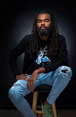 Jamaican Reggae artist Dre Island.