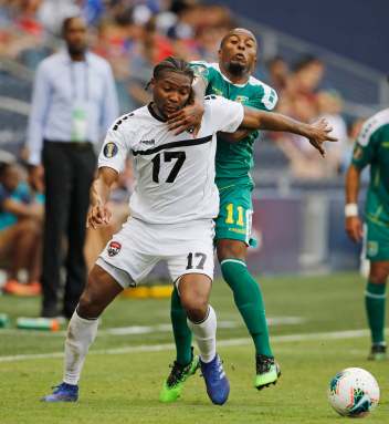 Gold Cup Trinidad Guyana Soccer