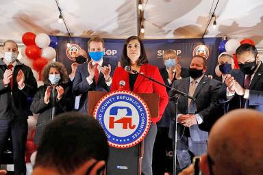 Congresswoman Nicole Malliotakis.REUTERS/Andrew Kelly