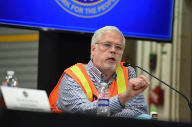 MTA Chairman Patrick Foye.  Photo by Todd Maisel