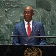 Trinidad and Tobago's Prime Minister Keith Rowley.