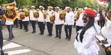 First Panamanian Drum & Bugle Corp. (Coalition Marching Band)  DICPNY/Oko Okoko