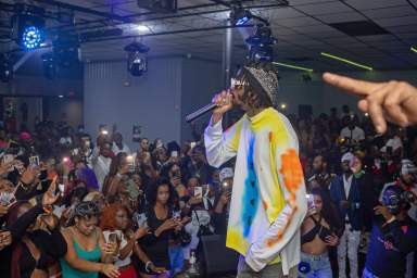 Alkaline perforns in Panama City, Florida.  Shuzzr PR