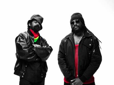 Damian Marley, left, and Kabaka Pyramid.