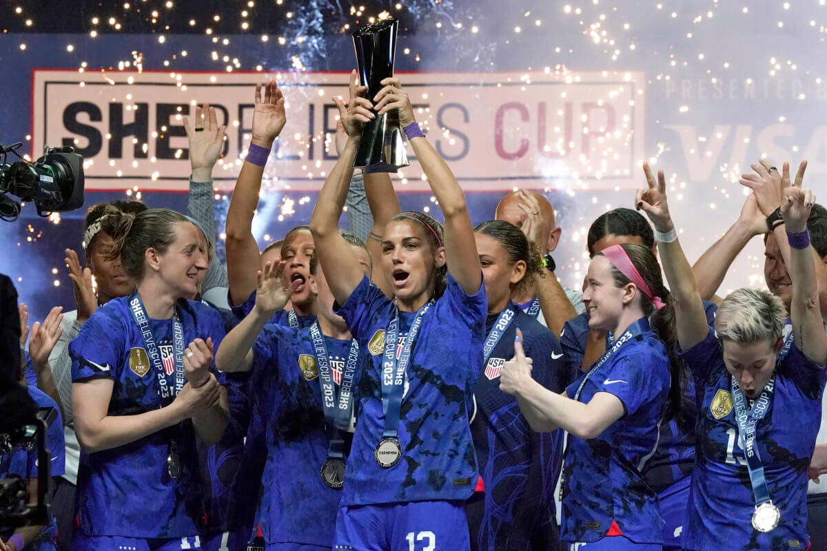 US women win SheBelieves Cup with 21 victory over Brazil Caribbean Life