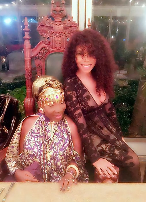 Rita and Cedella Marley in Nassau, Bahamas on July 25, 2016.