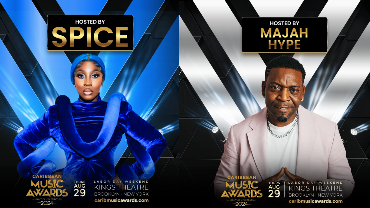 Queen of Dancehall, Spice, and the King of Caribbean Comedy, Majah Hype.