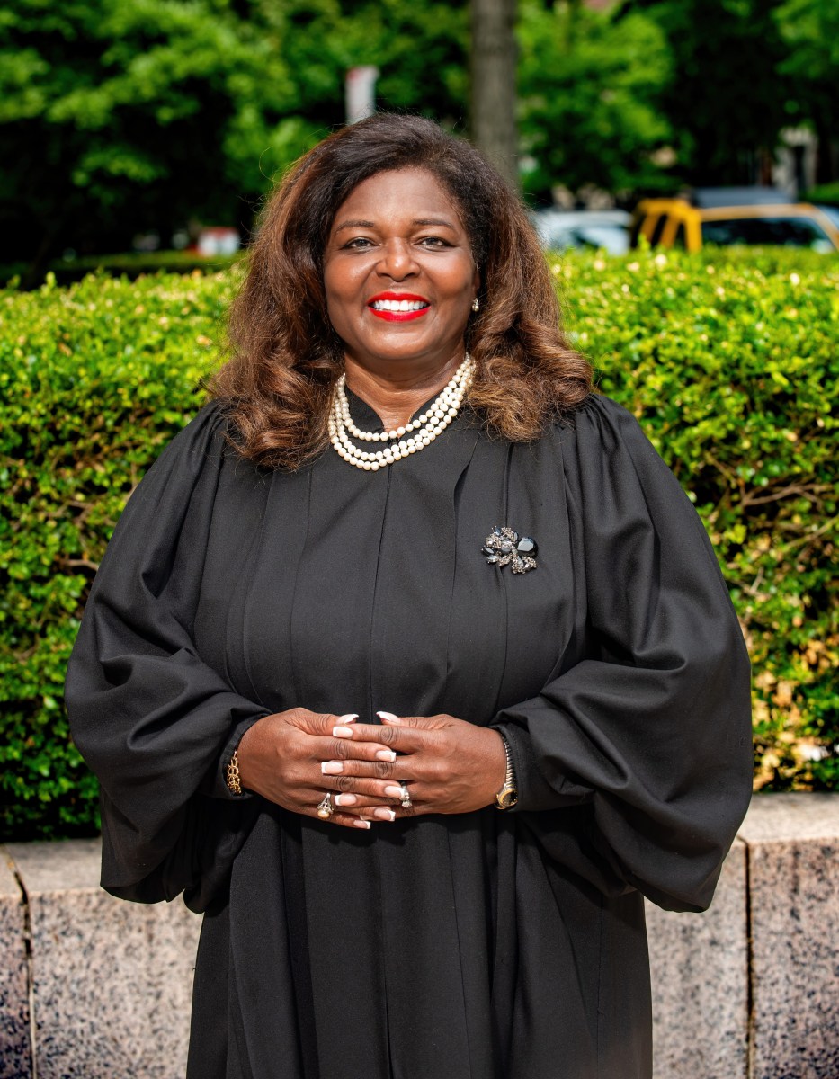 The Hon. Judge Claudia Daniels Depeyster.