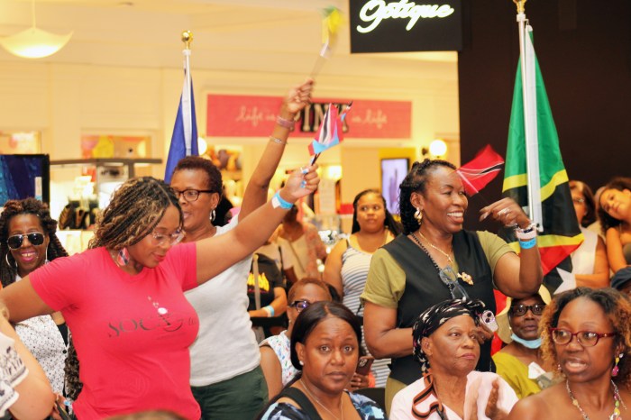 Caribbean nationals revel at Kings Plaza Annual Caribbean American Heritage Month celebration on Wednesday, June 26.
