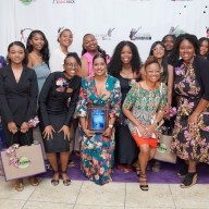 Group photo of GGRF graduates and board members at the annual Scholarship & Awards Fundraising Luncheon.
