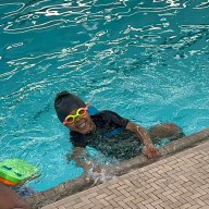 Youngers are full of glee as they jump into Bed-Stuy YMCA Swimming pool as part of the 1922 program, in partnership with Senator Kevin Parker, and Sigma Gamma Rho Sorority, Inc.- Eta Nu Sigma Chapter Brooklyn Alumnae, recently.