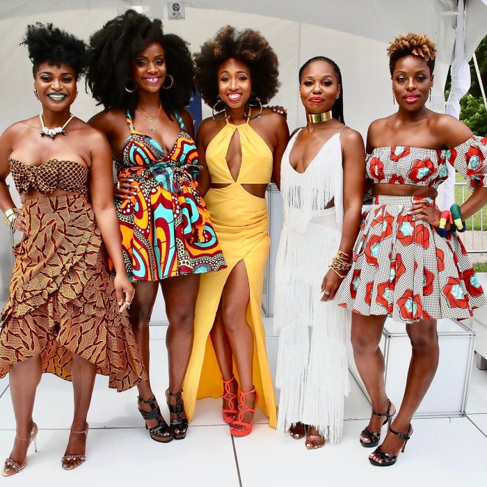 CURLFESTCo-Founders(L to R) Charisse Higgins, Simone Mair, Tracey Coleman, Gia Lowe & Melody Henderson