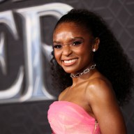 Cast member Dominique Thorne attends a premiere for the film Black Panther: Wakanda Forever in Los Angeles, California, U.S., October 26, 2022.