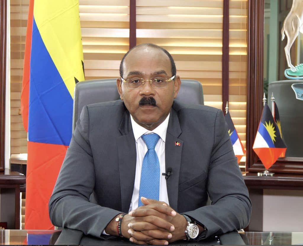 Antigua and Barbuda Prime Minister Gaston Browne