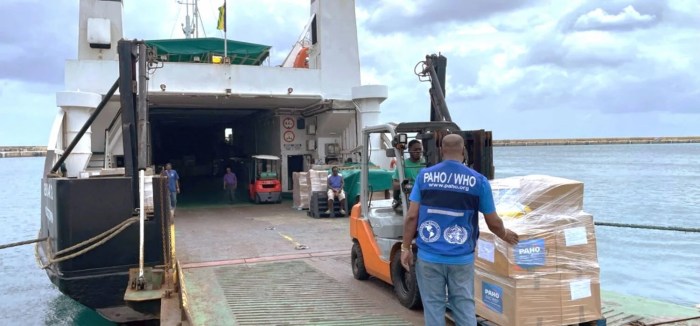 PAHO supports Grenada and St. Vincent and the Grenadines following Hurricane Beryl