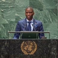 Dickon Mitchell, Prime Minister and Minister for Infrastructure and Physical Development, Public Utilities, Civil Aviation and Transportation and Minister for National Security, Home Affairs, Public Administration, Information and Disaster Management of Grenada, addresses the general debate of the General Assembly's 78th session.