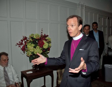 Bishop Matthew Heyd, Episcopal Diocese of New York, emphasizes the need for solidarity with the Haitian community.