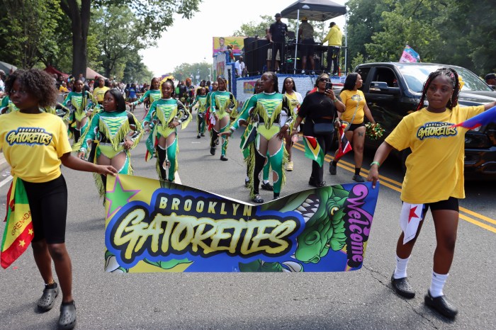 Brooklyn Gatorettes Dance Troupe.