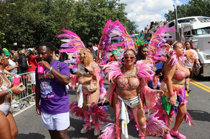 Masqueraders from Big Boys Productions.