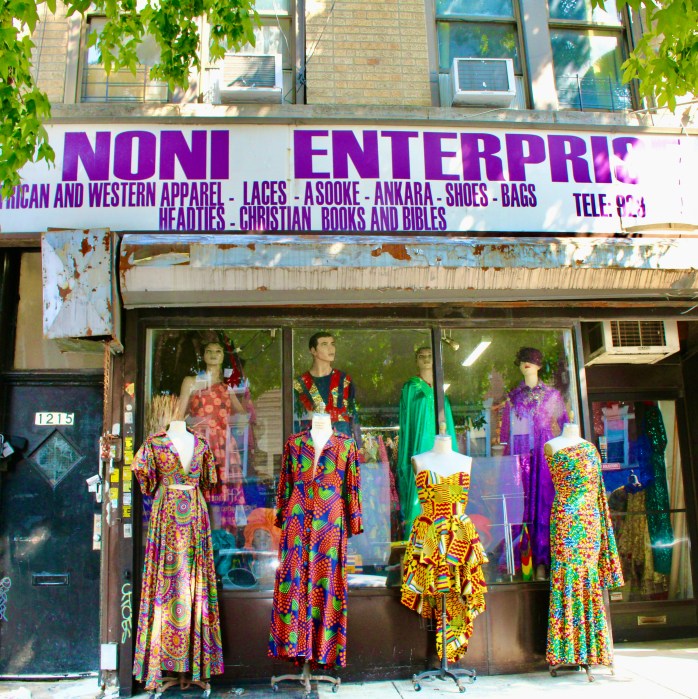 The storefront of Noni Styles enterprises at 1215 Nostrand Avenue, Brooklyn stands as a beacon for excellence. The boutique is adorned with fabulous apparel, headwraps, shoes, and handbags, collections that Nigerian-born Nonye Anyadiegwu, offer to up-scale, and neighborhood clients.