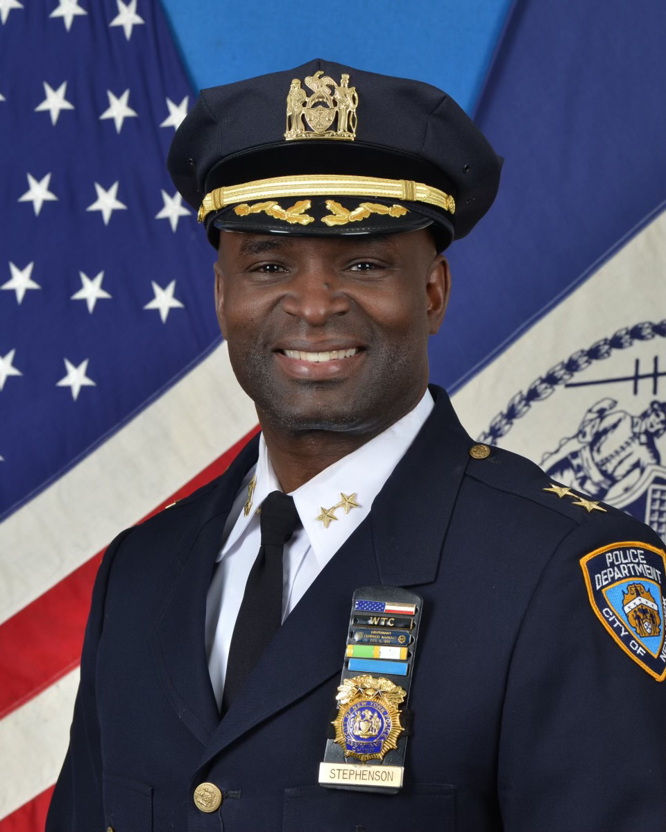 Assistant Chief Ruel Stephenson is one of the highest-ranked Jamaicans in the NYPD.