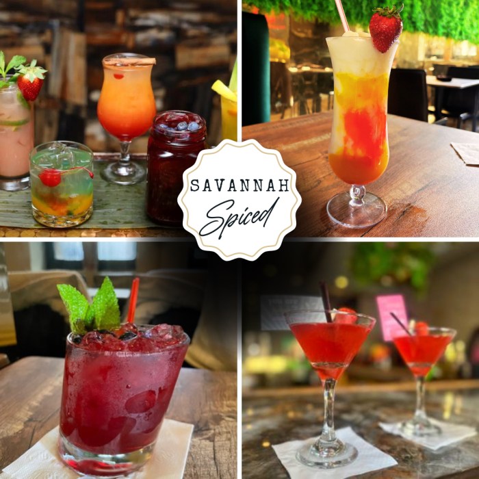 Savannah Spiced has some of the most creatively delicious alcoholic and nonalcoholic drinks.