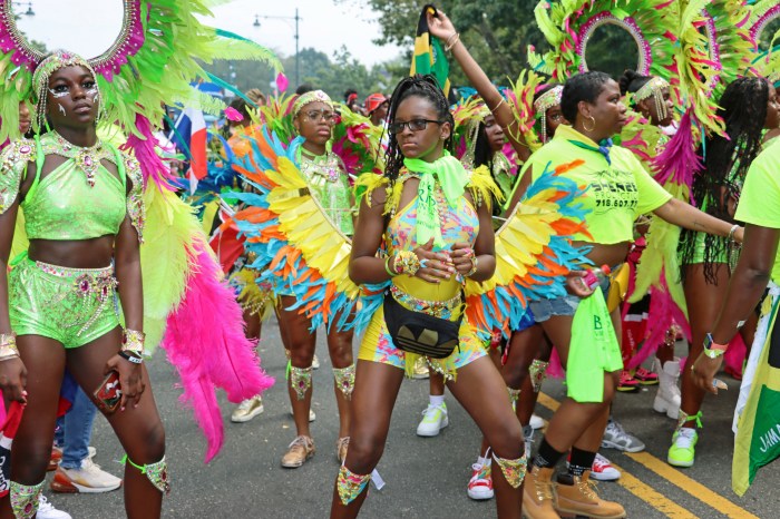 Masqueraders from Sherzel Productions.