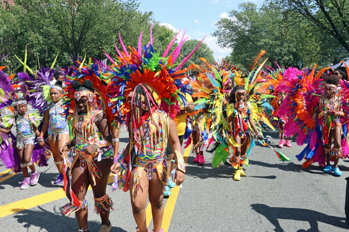 Masqueraders from Sherzel Productions' "Kaleidoscope of Colors.”