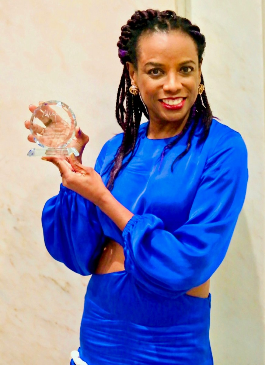 Ingrid Griffith at the 2023 Suzi Bass Awards (Atlanta’s Professional Theater Awards).