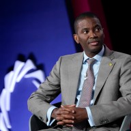 NEW YORK, NEW YORK - SEPTEMBER 23: Prime Minister of Grenada The Hon. Dickon Mitchell attends the 2024 Concordia Annual Summit at Sheraton New York Times Square on Sept. 23, 2024 in New York City.