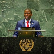 Dickon Mitchell, Prime Minister and Minister for Infrastructure and Physical Development, Public Utilities, Civil Aviation and Transportation and Minister for National Security, Home Affairs, Public Administration, Information and Disaster Management of Grenada, addresses the general debate of the General Assembly’s seventy-ninth session.