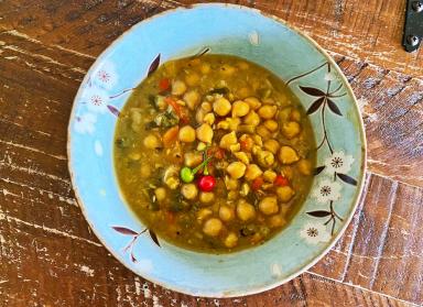 Incredible Boiled Channa recipe.