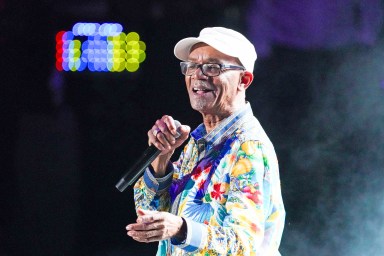 Beres Hammond performs at Cadence Bank Amphitheatre at Chastain Park on Aug. 18, 2024 in Atlanta, Georgia.