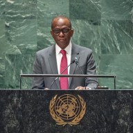 Philip Joseph Pierre, Prime Minister and Minister for Finance, Economic Development and Youth Economy of Saint Lucia, addresses the general debate of the General Assembly's 78th session.