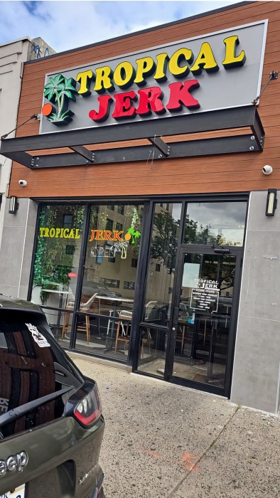 Tropical Jerk's newest location in Hempstead, Long Island.