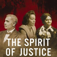 Book cover of "The Spirit of Justice: True Stories of Faith, Race, and Resistance" by Jemar Tisby.