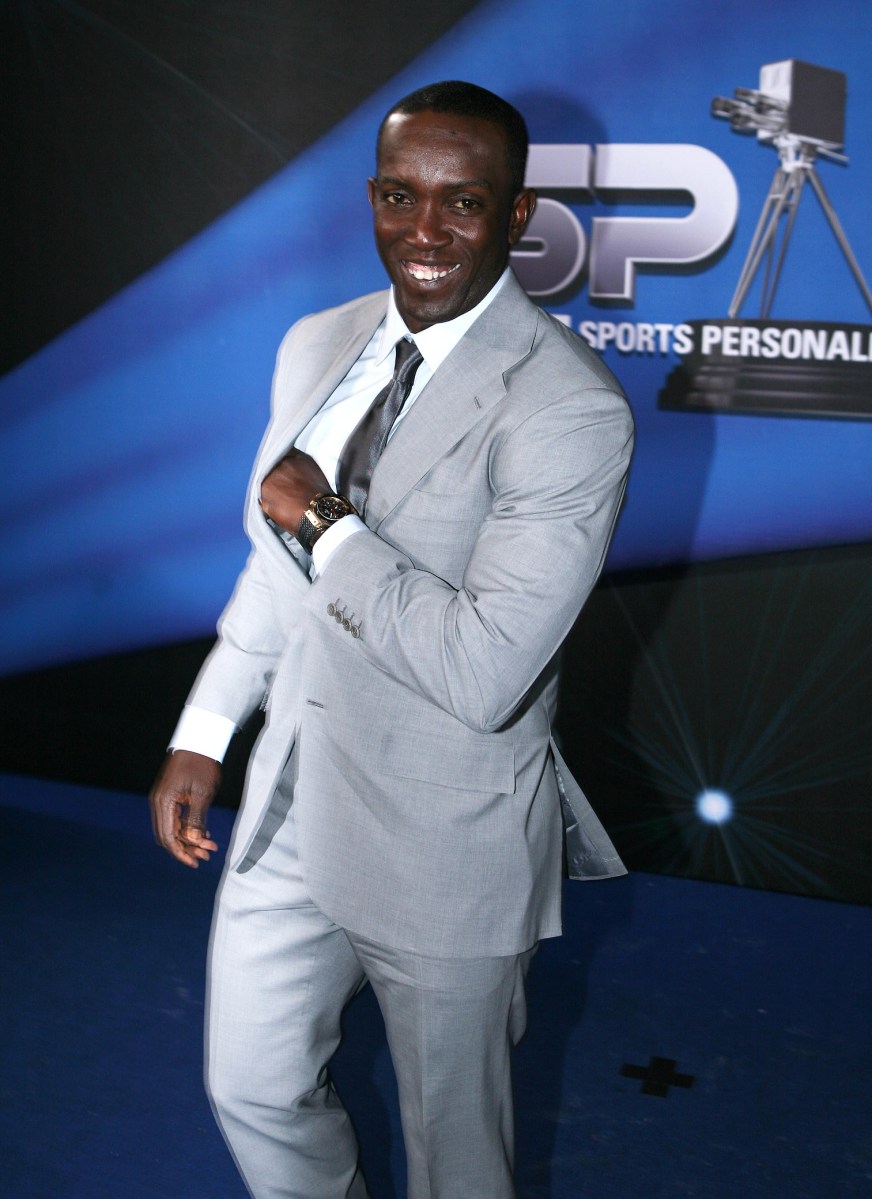 Dwight Yorke arrives at BBC Sports Personality Awards on Dec. 19, 2010 in Birmingham, England.