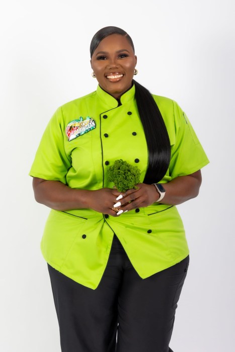 Kimbesha Campbell, owner of Kim’s Caribbean Kitchen in Georgia.