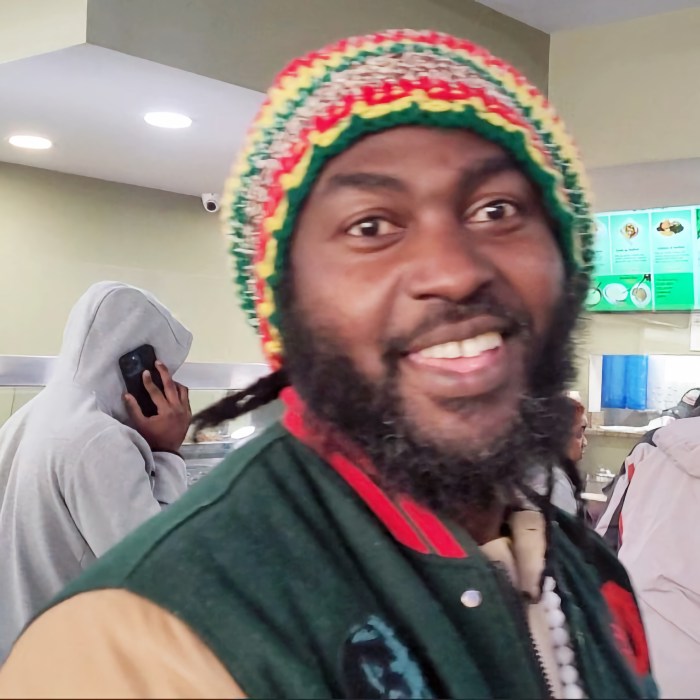 Reggae artiste Ras Emmanuel.