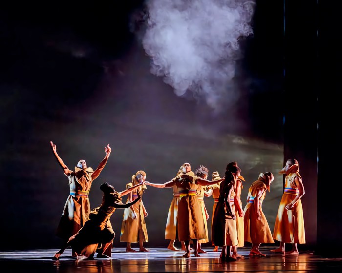 Alvin Ailey American Dance Theater in Hope Boykin's “Finding Free.”