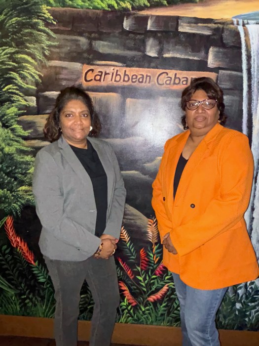 Dynamic sister duo Pamela Ramsewack and Angela Singh are owners of the Caribbean Cabana restaurant, bar, and lounge.