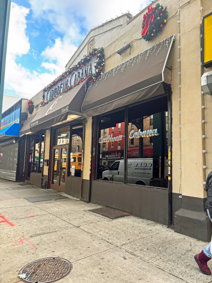 Caribbean Cabana is at 116-02 Jamaica Ave., Queens, New York 11418.